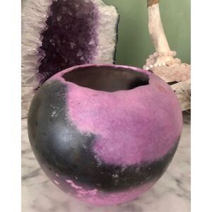 Contemporary Studio Pottery Planter Vase Signed Original